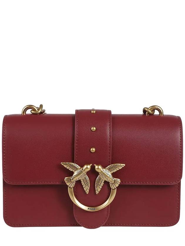 Pinko Love One 미니 로고 플라크 크로스바디 백 100059A0F1_Y1HQ