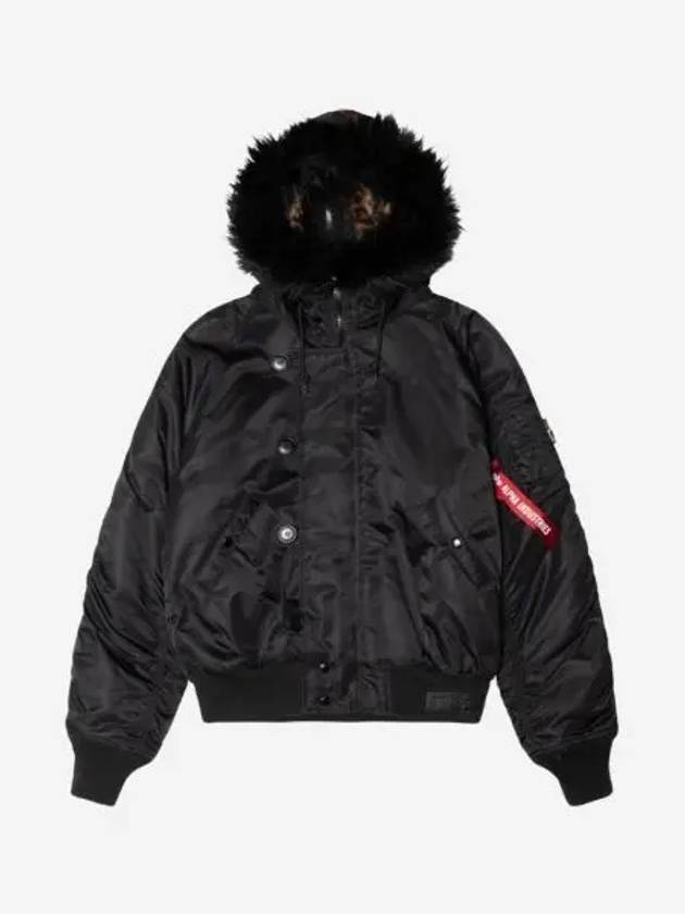 스투시 x 알파 인더스트리 N 2B 숏 웨이스트 파카 블랙 Stussy x Alpha Industries N 2B Short Waist Parka Black