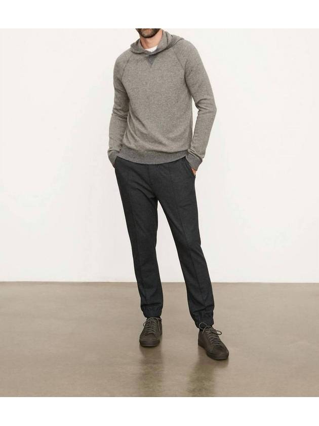 Birdseye Raglan Popover Hoodie In Medium Heather Grey heather Runyon Birdseye Raglan Popover Hoodie In Medium Heather Grey heather Runyon