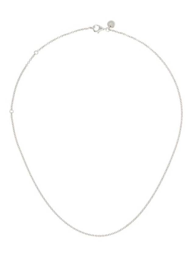 Silver Rolo Chain Necklace 241762M145007