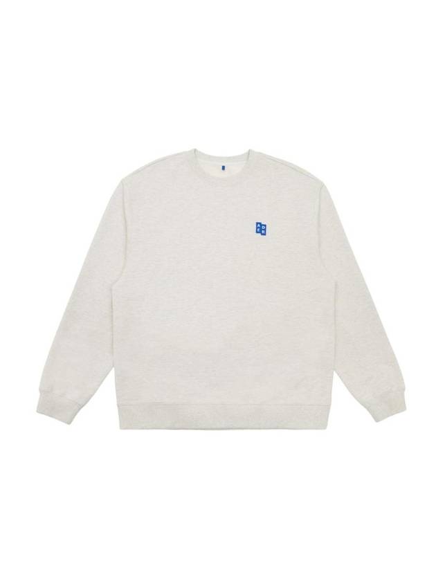 아더에러 시그니피컨트 TRS BL 태그 스웨트셔츠 01 오트밀 BO42 BMSGFYSW0101OT