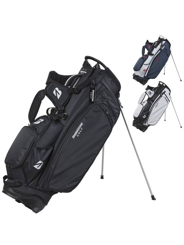 브리지 스톤 골프 경량 스탠드 캐디백 2024 모델 CBG423 전 3색상