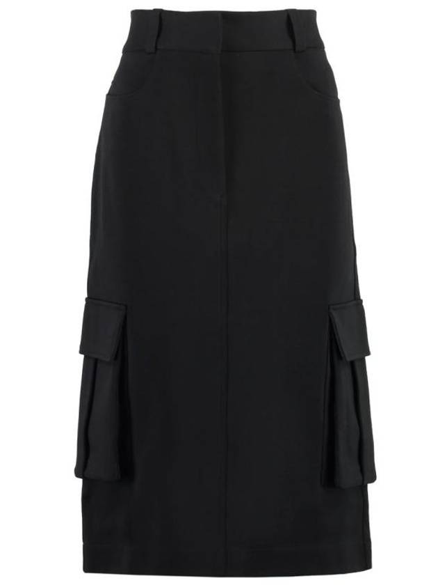 23FW 지방시 숏 스커트 BW40R54ZEE 001 BLACK