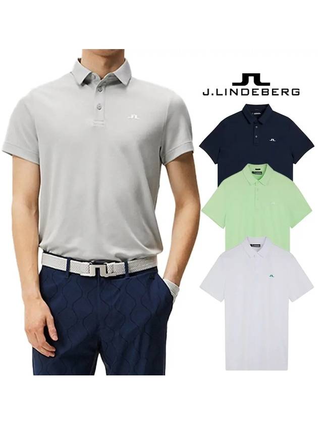 제이린드버그 피트 이탄 골프 카라 폴로 셔츠 탑 반팔티셔츠 4컬러
