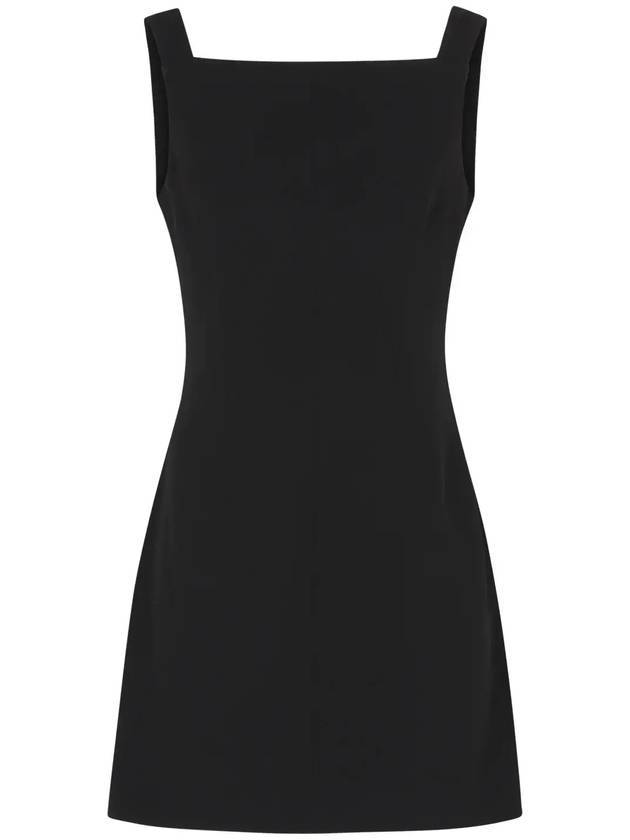 지방시 크레이프 새틴 숏원피스 블랙