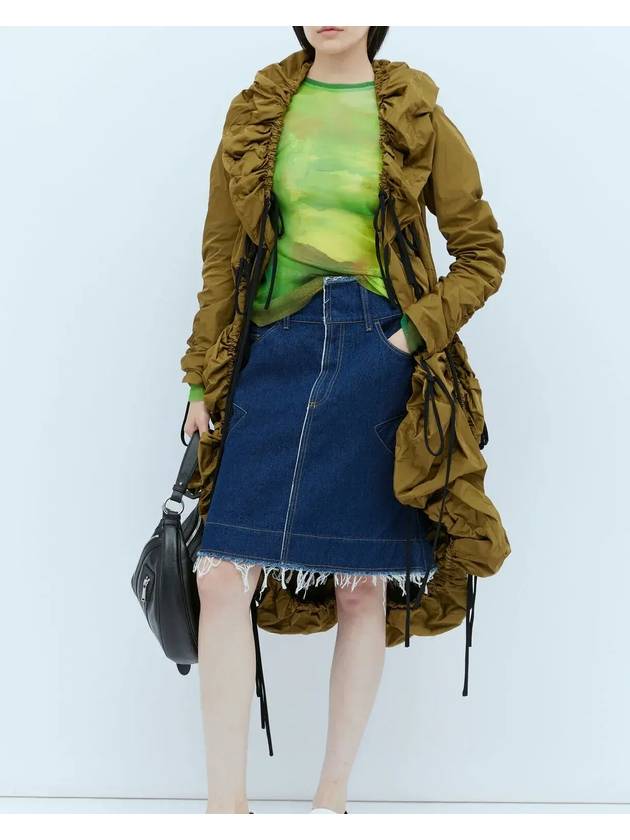 폴라 카노바스 델 바스 드레이프 후드 파카 PWS231601VAR1_None