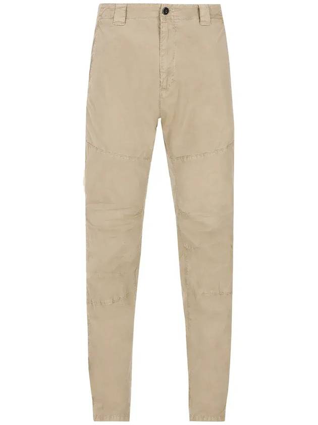 C.P. 회사 로고 패치 테이퍼드 스트레치 팬츠 14CMPA271A006026O_330