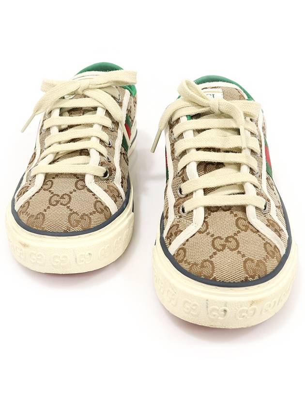 Gucci 구찌 606110 오리지널 GG 캔버스 테니스 1977 여성 스니커즈 36