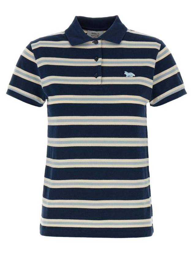 25SS 메종키츠네 폴로 티셔츠 OW00205KJ70100239 Blue