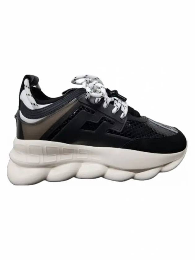 베르사체 아킬레스 로우탑 스니커즈 블랙 화이트