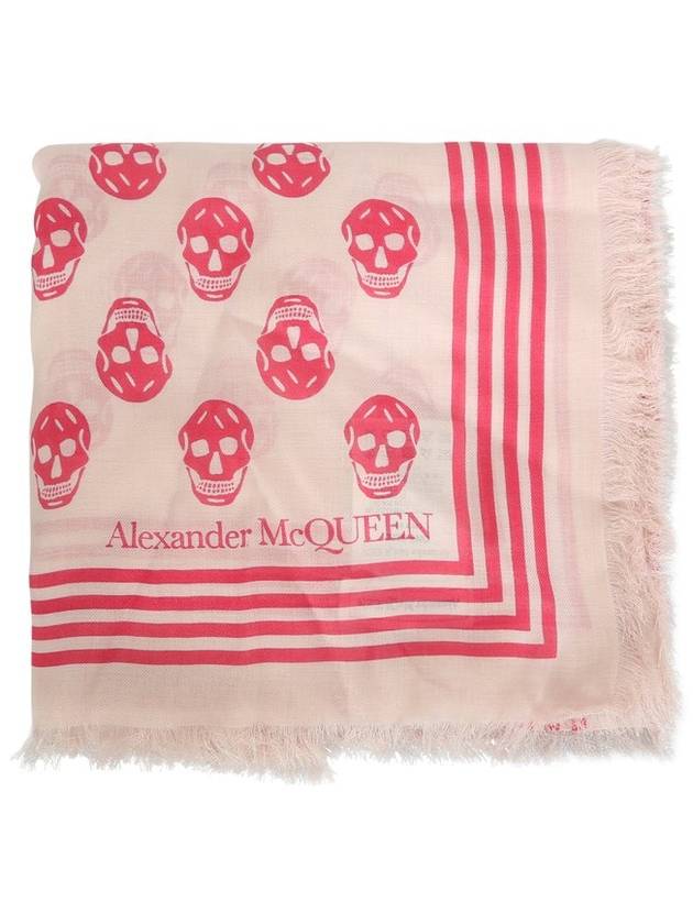 Alexander McQueen 바이커 스컬 스카프
