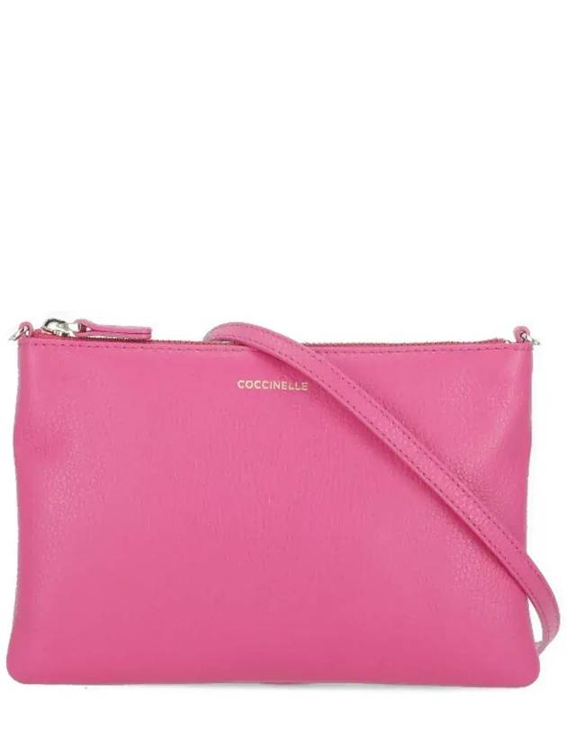 Coccinelle 로고 스탬프 지퍼 클러치 백 E5MMA55F501_BESTCROSSBODYP48