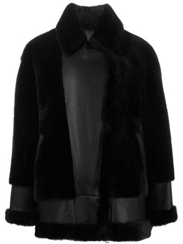 23FW 블랑샤 가죽 자켓 20 23147 301 NERO BLACK