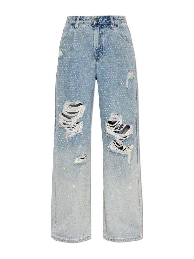 셀프 포트레이트 엠벨리시드 옴브레 디스트레스드 진