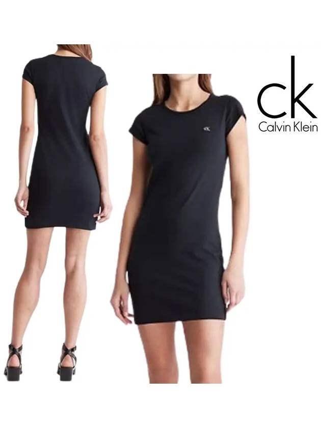 캘빈클라인 원피스 여성 아카이브 드레스 블랙