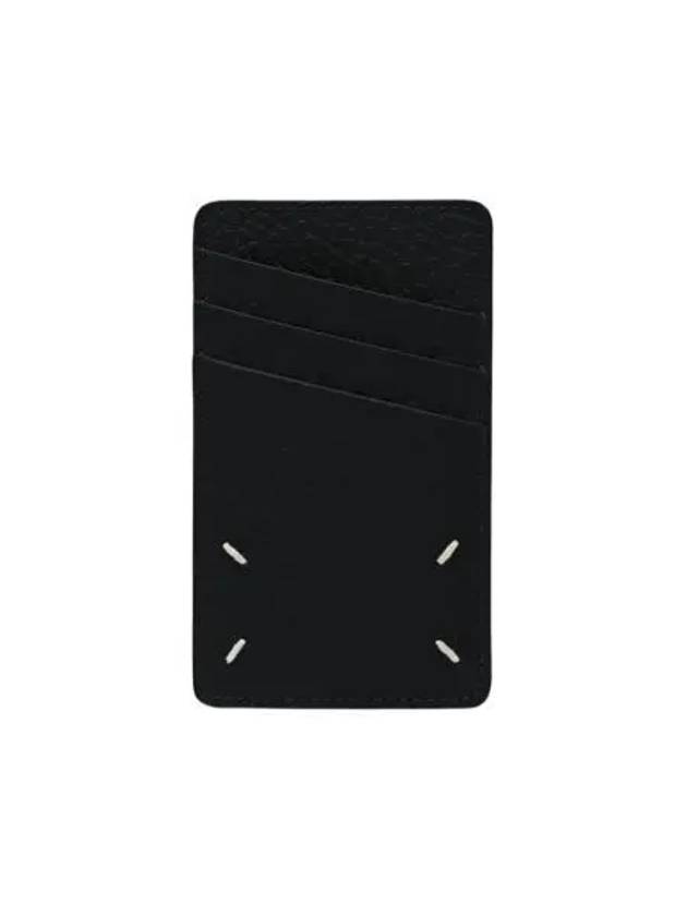 메종 마르지엘라 포 스티치 카드홀더 블랙 Maison Margiela Four Stitches Card Holder Black