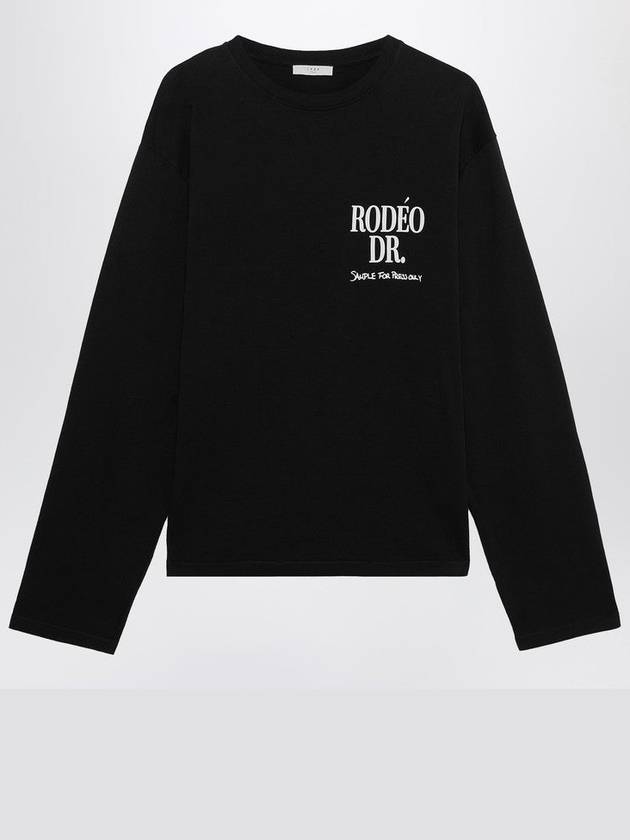 T-Shirt Ls Rodeo Black