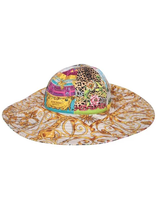 Moschino 올오버 그래픽 프린트 선햇 92028268_A1888