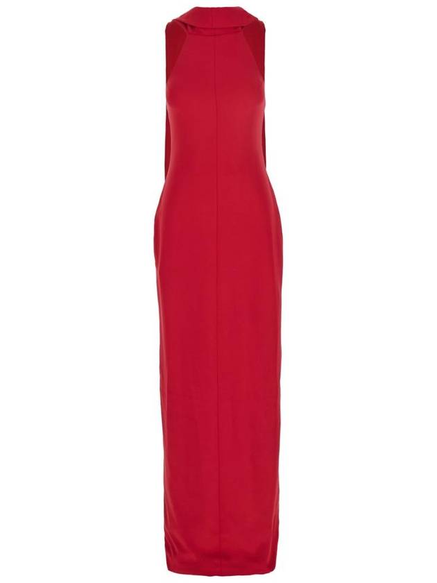 SOLACE LONDON OS42040RUBY Emerson Maxi Dress viscose stretch