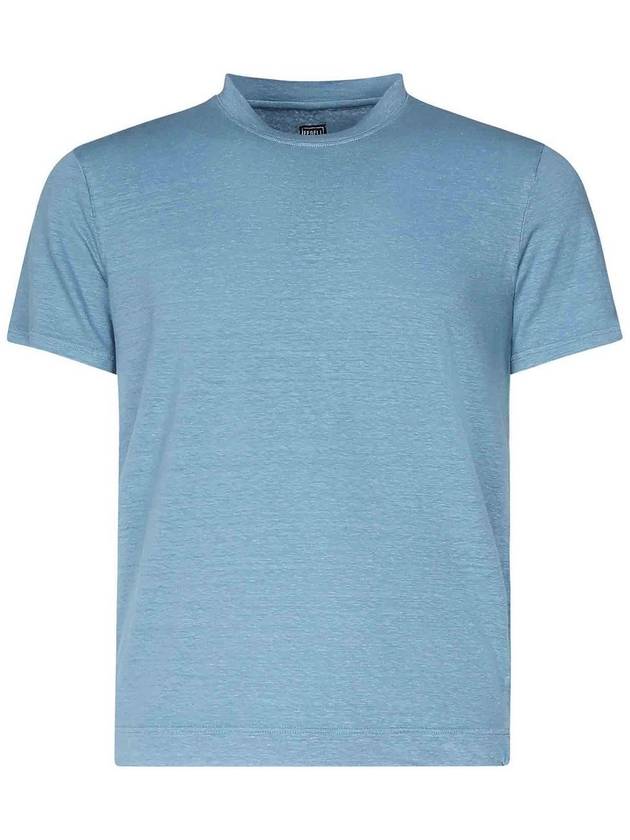 Fedeli Short Sleeve Linen T-Shirt