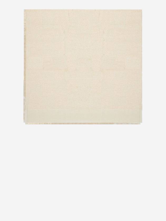 구찌 GG 라메 자카드 머플러 베이지