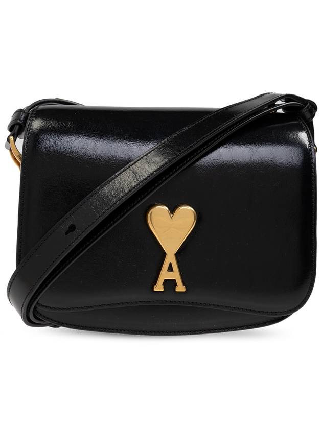 25SS 아미 여성 숄더 백 Ami Alexandre Mattiussi Shoulder Bag Unisex Black