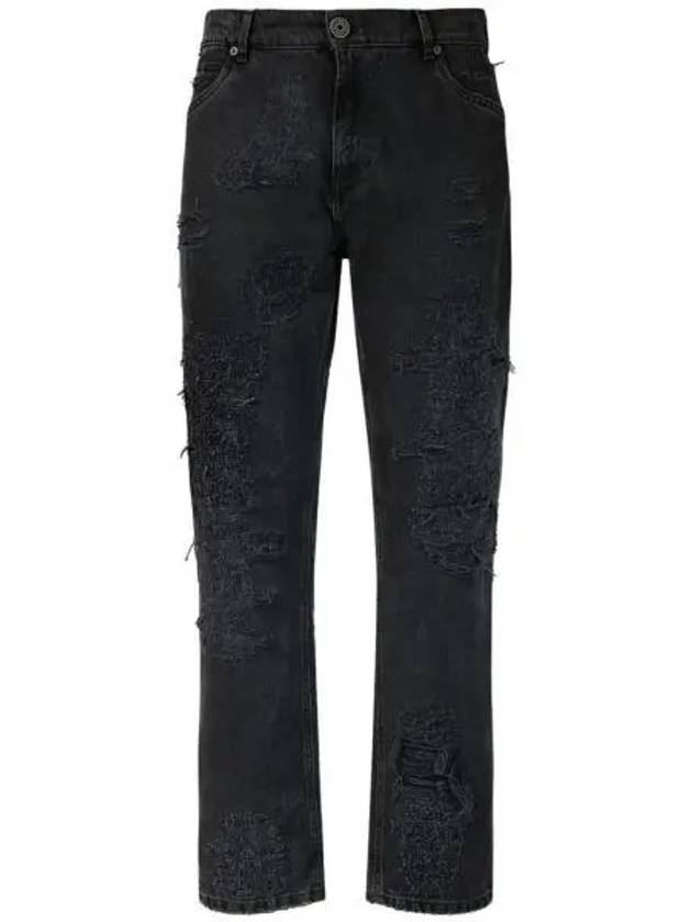 발망 디스트레스드 스트레이트 데님진 청바지 7978797 남성