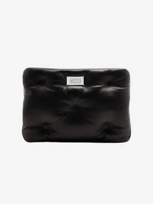 메종 마르지엘라 글램 슬램 클러치백 블랙 Maison Margiela Glam Slam Clutch Bag Black