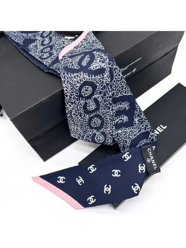 샤넬 여성 cc로고 코코샤넬 트윌리 방도 스카프 aaa372