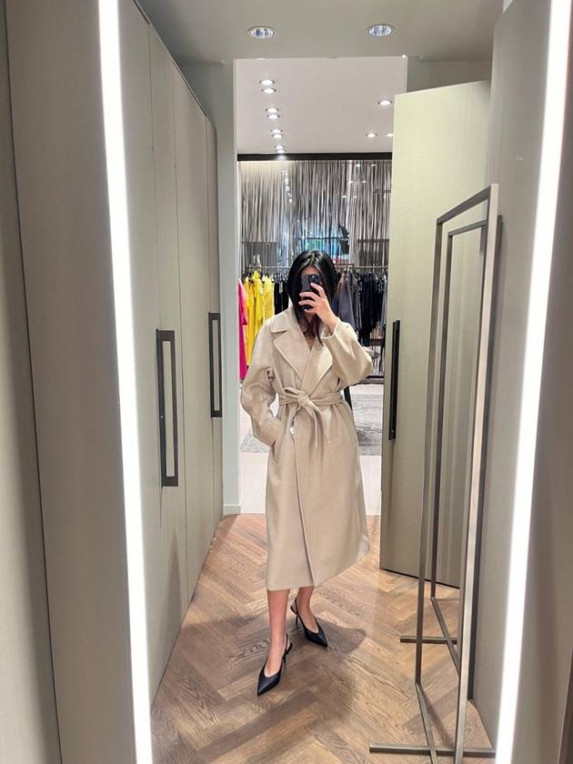 24FW 막스마라 RESINA 레지나 울 코트 002 카샤