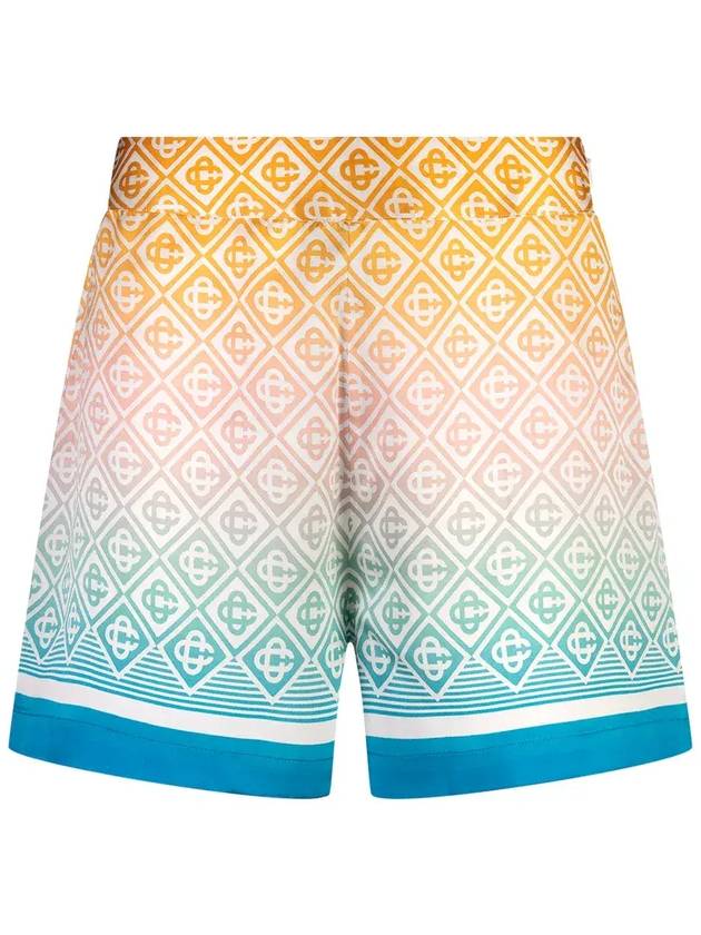 카사블랑카 그라데이션 모노그램 테일러드 쇼츠 WPF24TR2200_01DIAMONDMONOGRAMDEGRADE