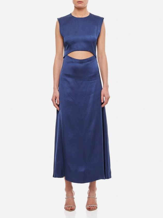 Loulou Studio Copan Viscose Satin Dress