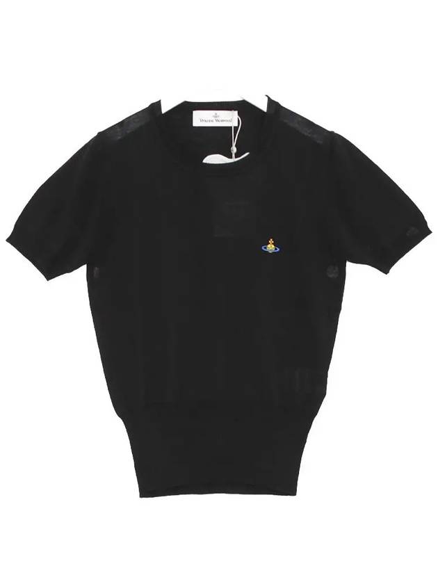 비비안웨스트우드 25SS ORB 여성 반팔니트 1803002Q Y003F N401