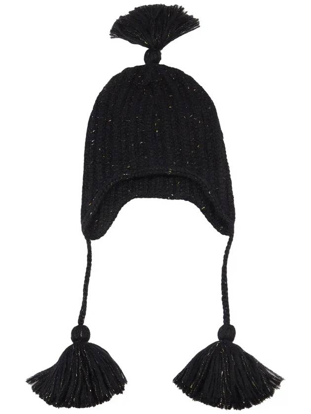 스트리트 폼폼 니트 비니 LWLA001F23KNI001_4678