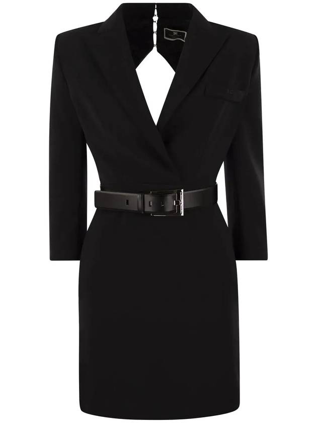 Elisabetta Franchi 컷아웃 코트 드레스 AB66342E2_110