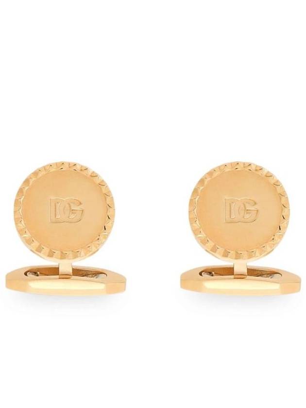 돌체앤가바나 인그레이빙 로고 커프 링크스 WFQ5L1W1111