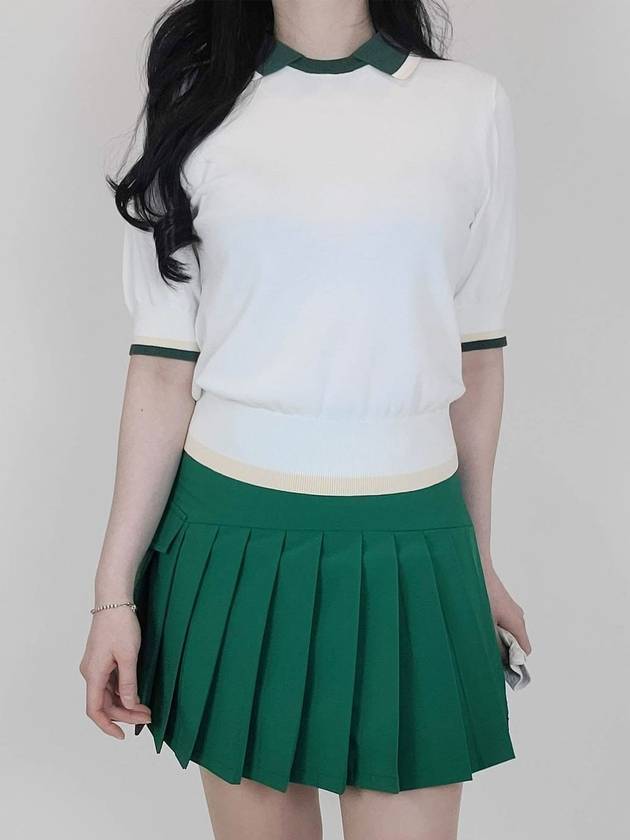 티앤드골프 우들리 반팔 여성골프티셔츠 여성골프웨어 골프복