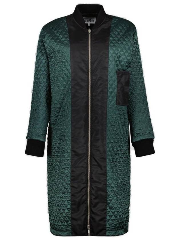 MM6 Maison Margiela 지퍼 리버서블 코트