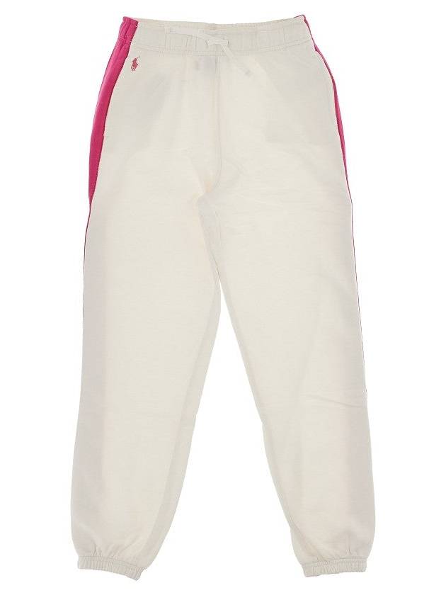 RALPH LAUREN Logo embroidery sweatpants