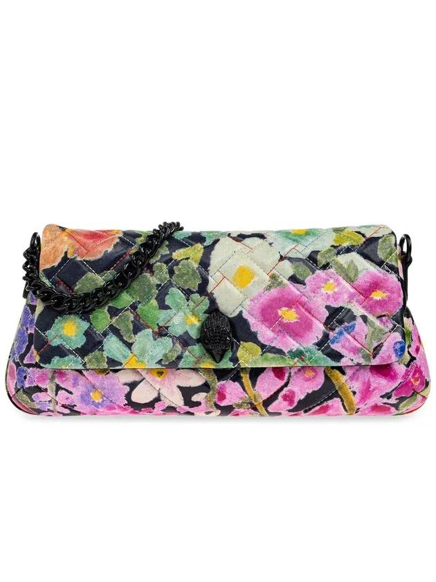 커트 가이거 켄싱턴 플로럴 크로스바디 백 LEATHERLONGKENSINGTON0_BLKOTHER