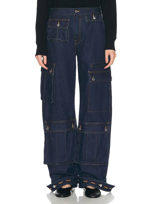 Lara 로우라이즈 와이드 레그 카고 Lara Low Rise Wide Leg Cargo