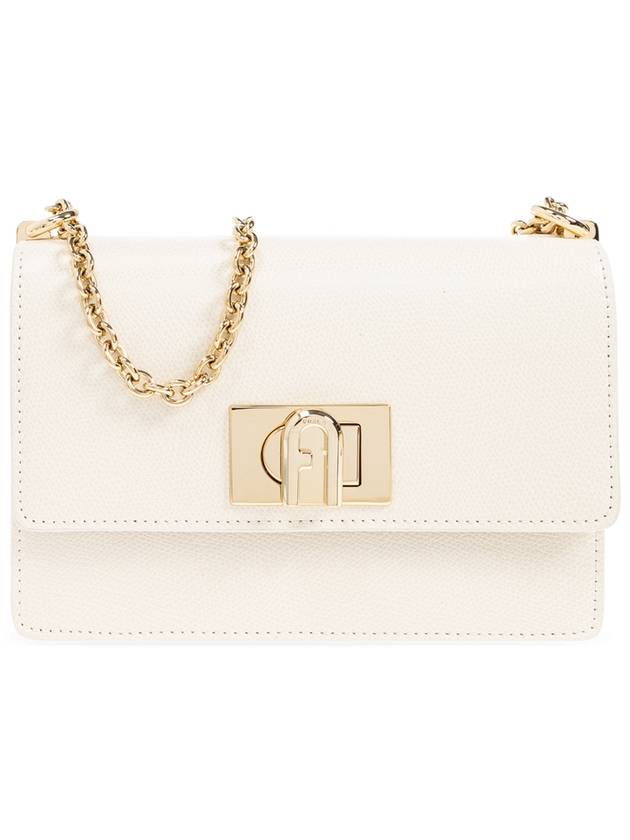Furla 1927 Mini Shoulder Bag  Women's  Cream