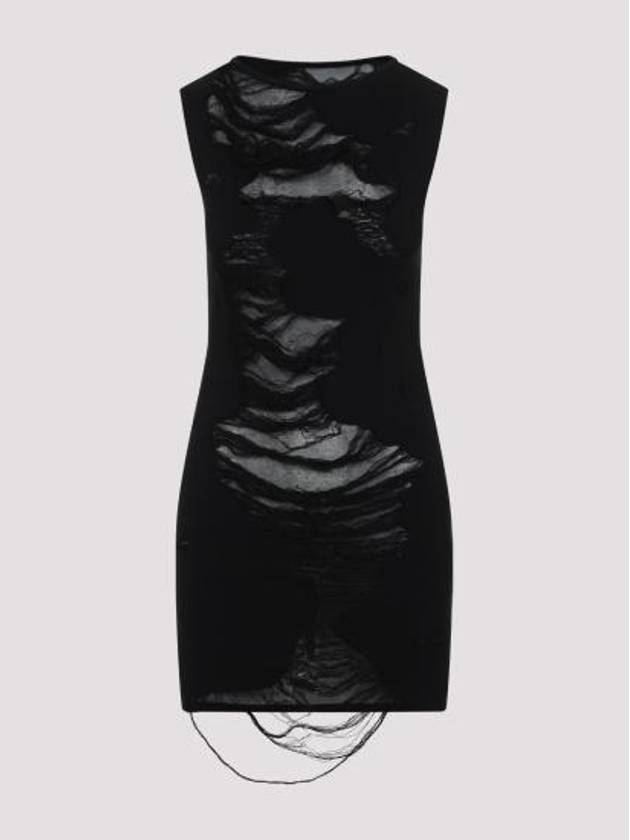 25SS MM6 메종마르지엘라 원피스 S62DA0045 M13121 900 BLACK