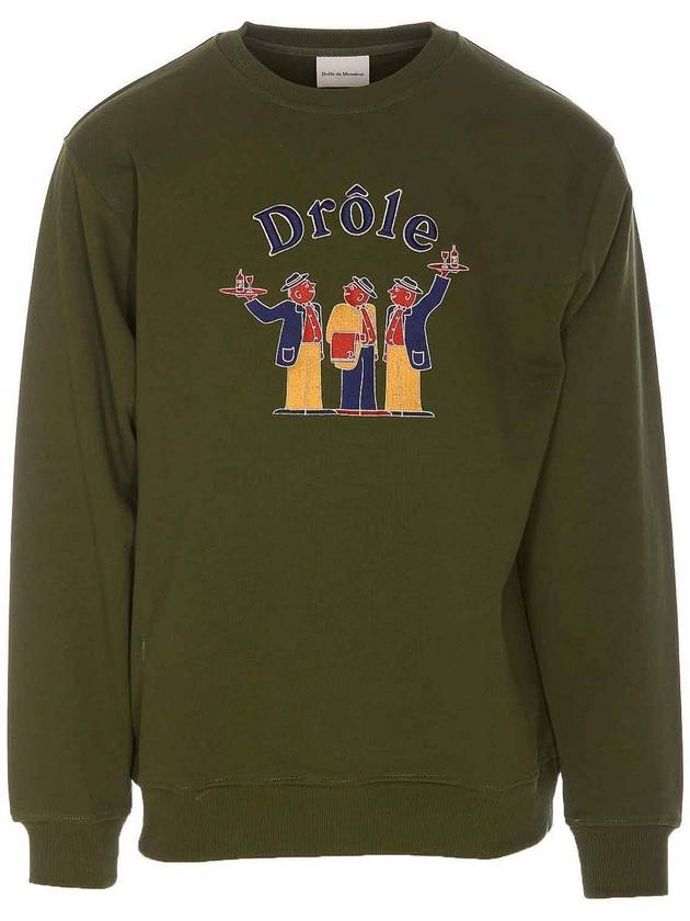Drole de Monsieur Green Crillon Sweatshirt