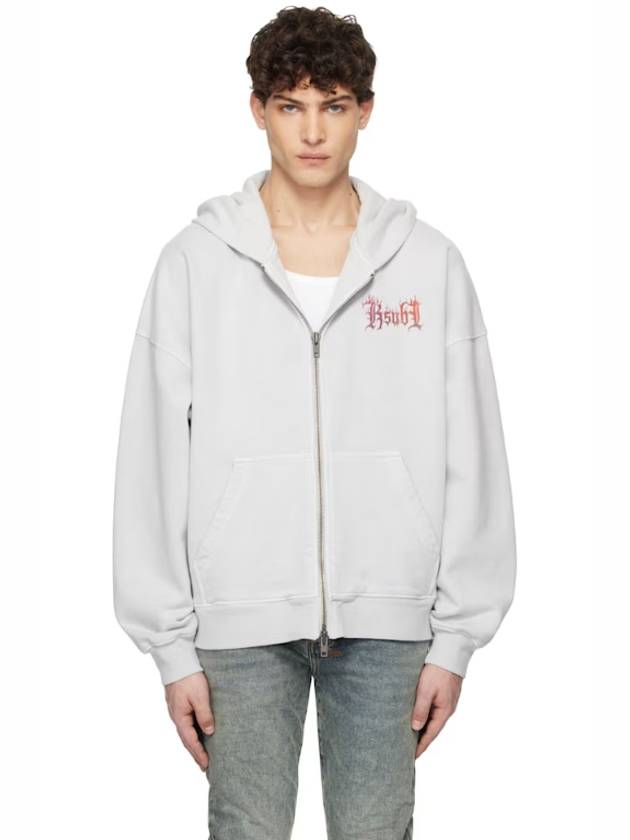 Gray Fuego Ekcess Zip Thru Hoodie 251088M202007