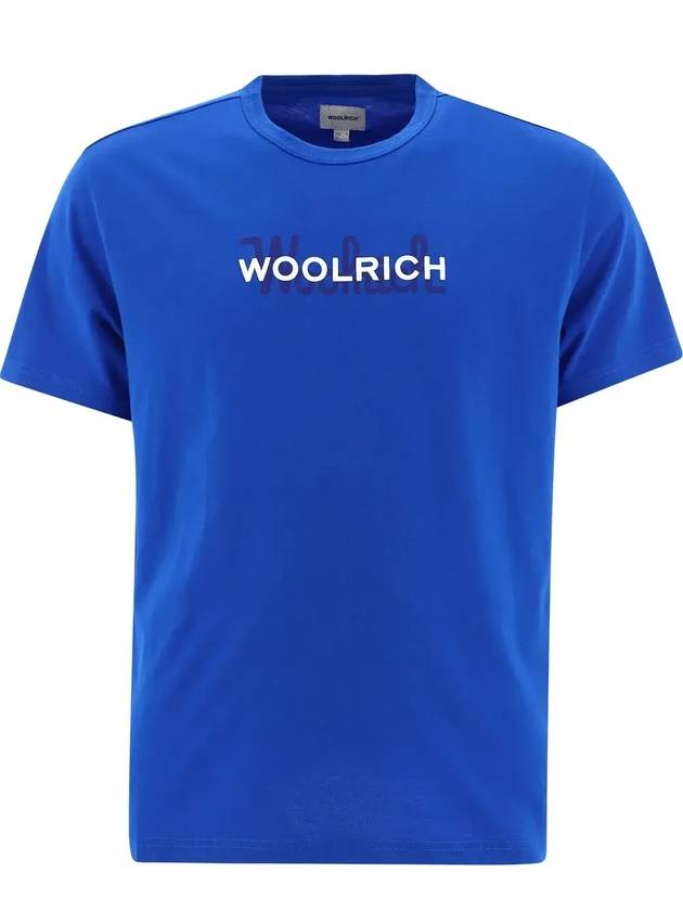 Woolrich 매크로 로고 티셔츠 WOTE0048MRUT1486_3062