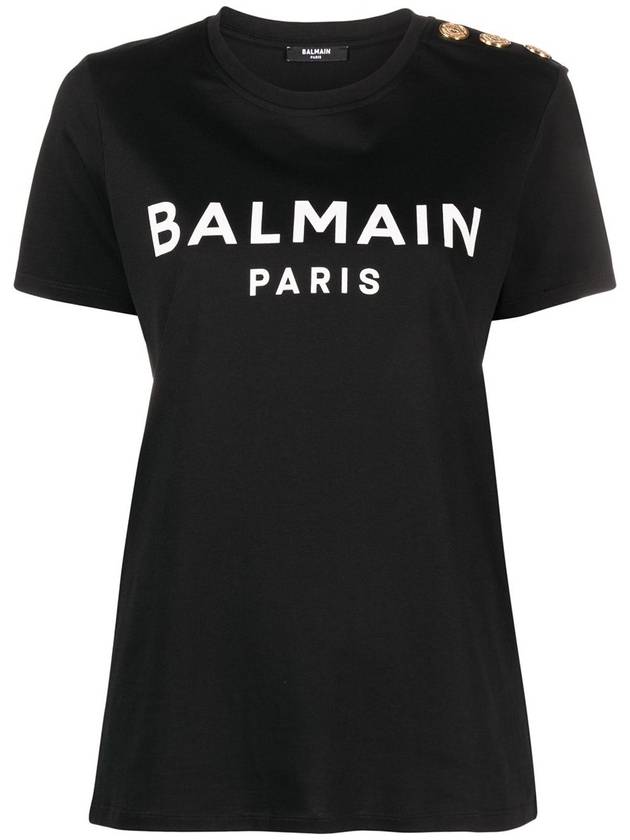 Balmain Logo cotton t-shirt