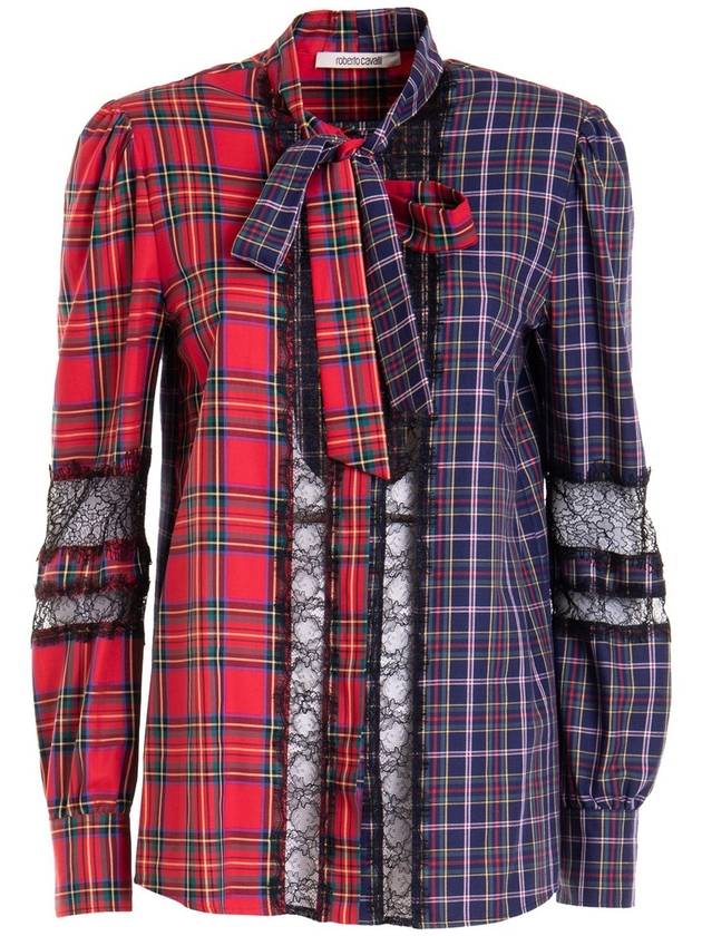 Roberto Cavalli Multicolour cotton shirt