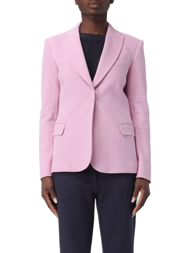 Weekend Max Mara 싱글 브레스티드 긴팔 재킷 Weekend Max Mara Single Breasted Long Sleeved Jacket