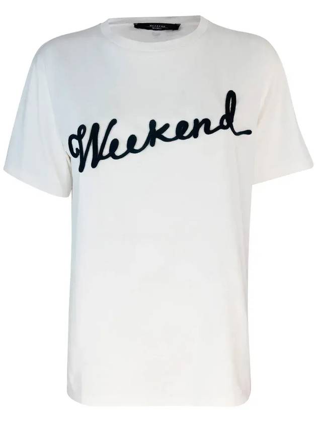 Weekend Max Mara 크루넥 반팔 티셔츠 2515971042600OLGA_004